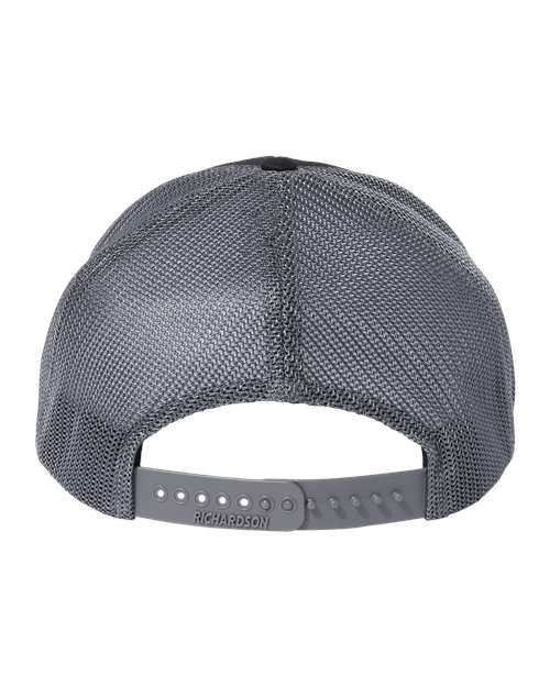 Richardson 112+ R-Flex Adjustable Trucker Cap 112PL - Embroidered